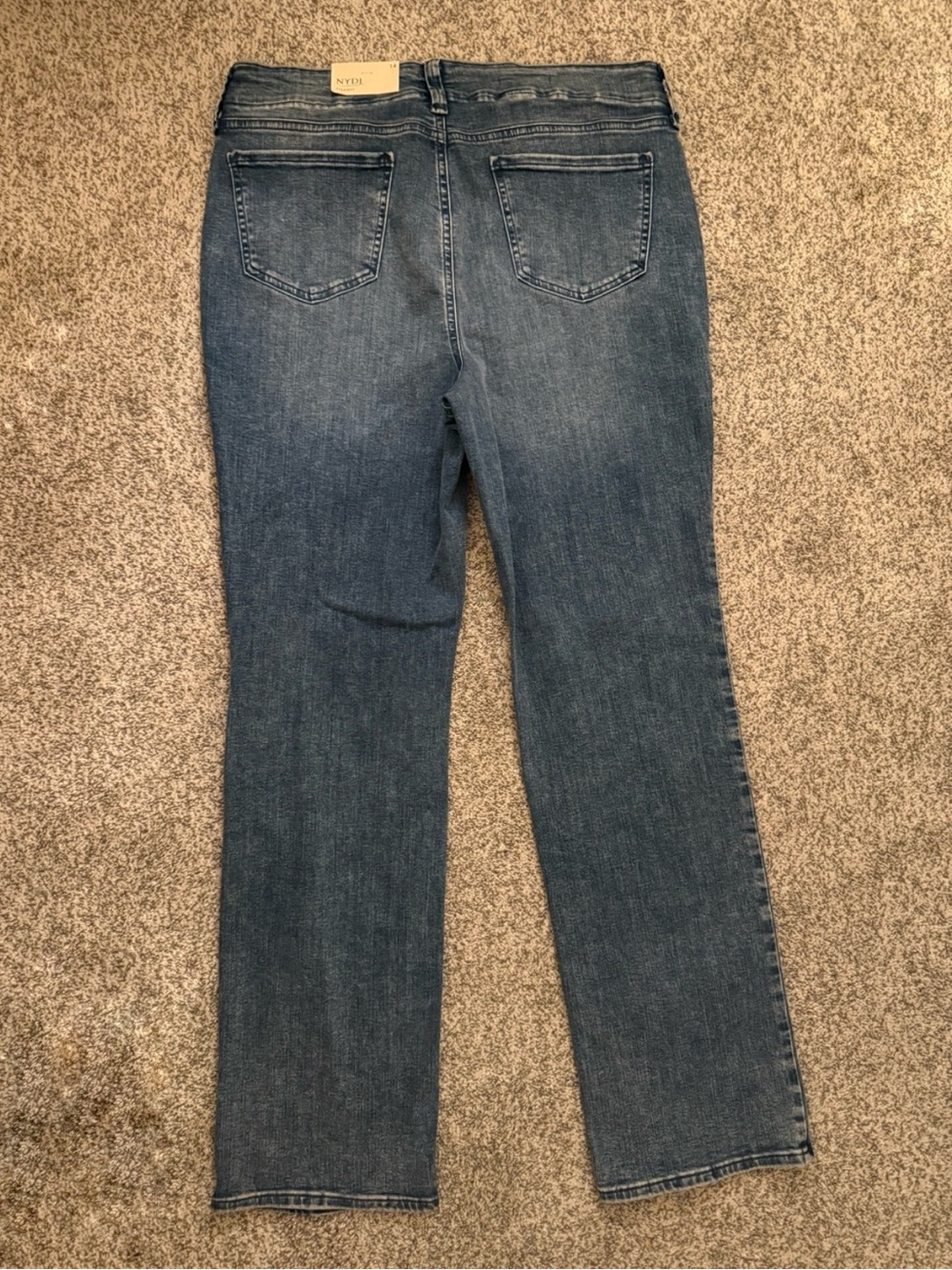 NWT NYDJ Marilyn Straight-Leg Denim Jeans - Picture 9 of 9